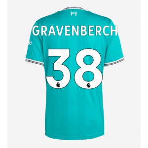 Liverpool Ryan Gravenberch #38 Jalkapallovaatteet Kolmaspaita 2025-26 Lyhythihainen